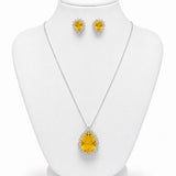 Colar Gota Zircônia