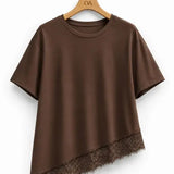 T-shirt renda Sara Primavera Verão