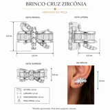 Piercing mini zircônia