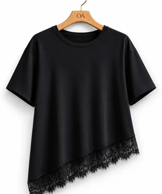 T-shirt renda Sara Primavera Verão