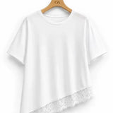 T-shirt renda Sara Primavera Verão