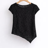 Camiseta Renda Luna