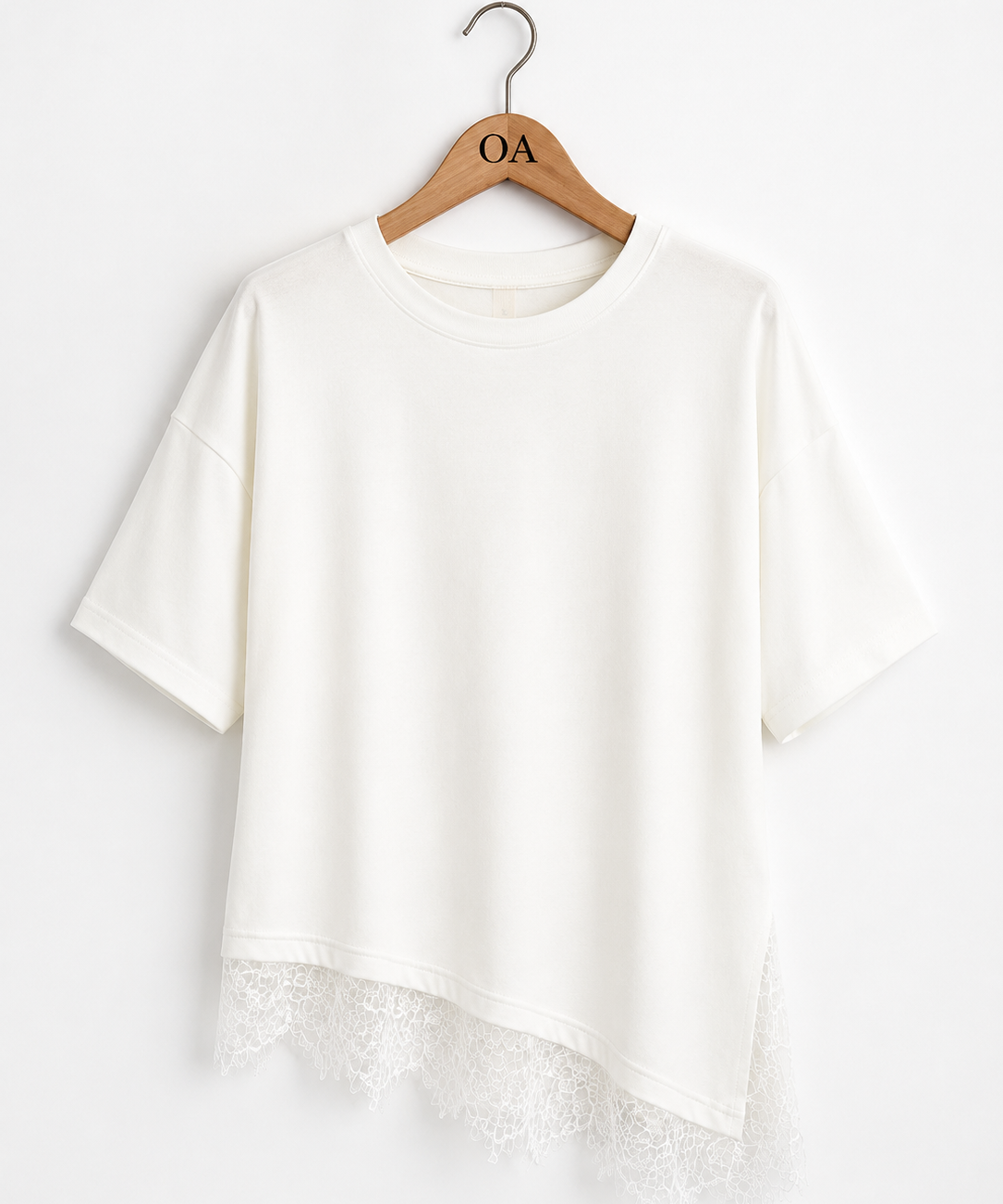 T-shirt assimétrica Luna