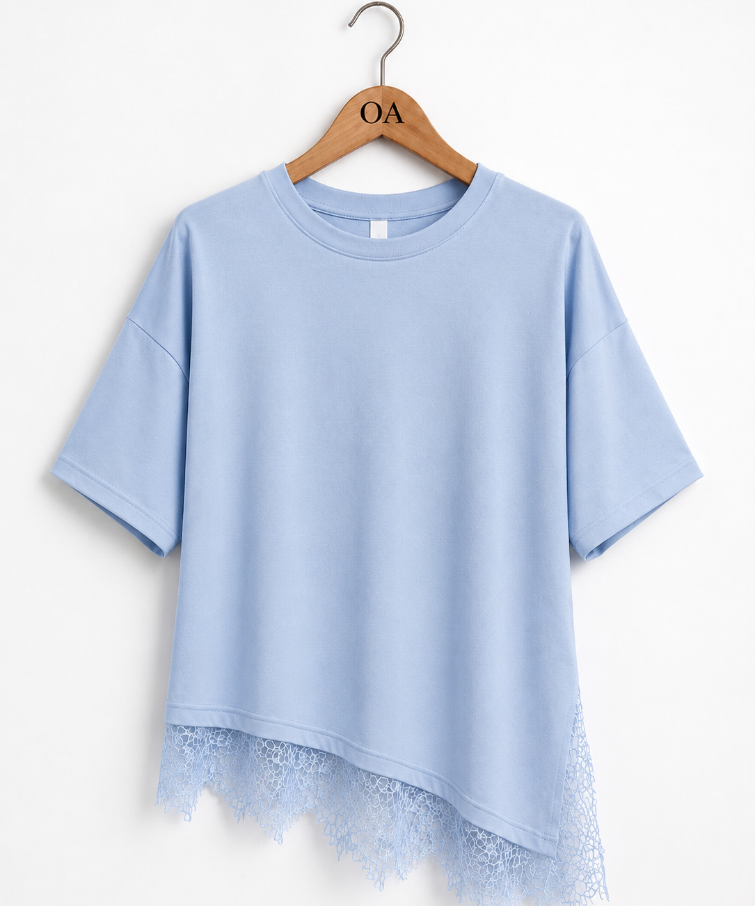 T-shirt assimétrica Luna