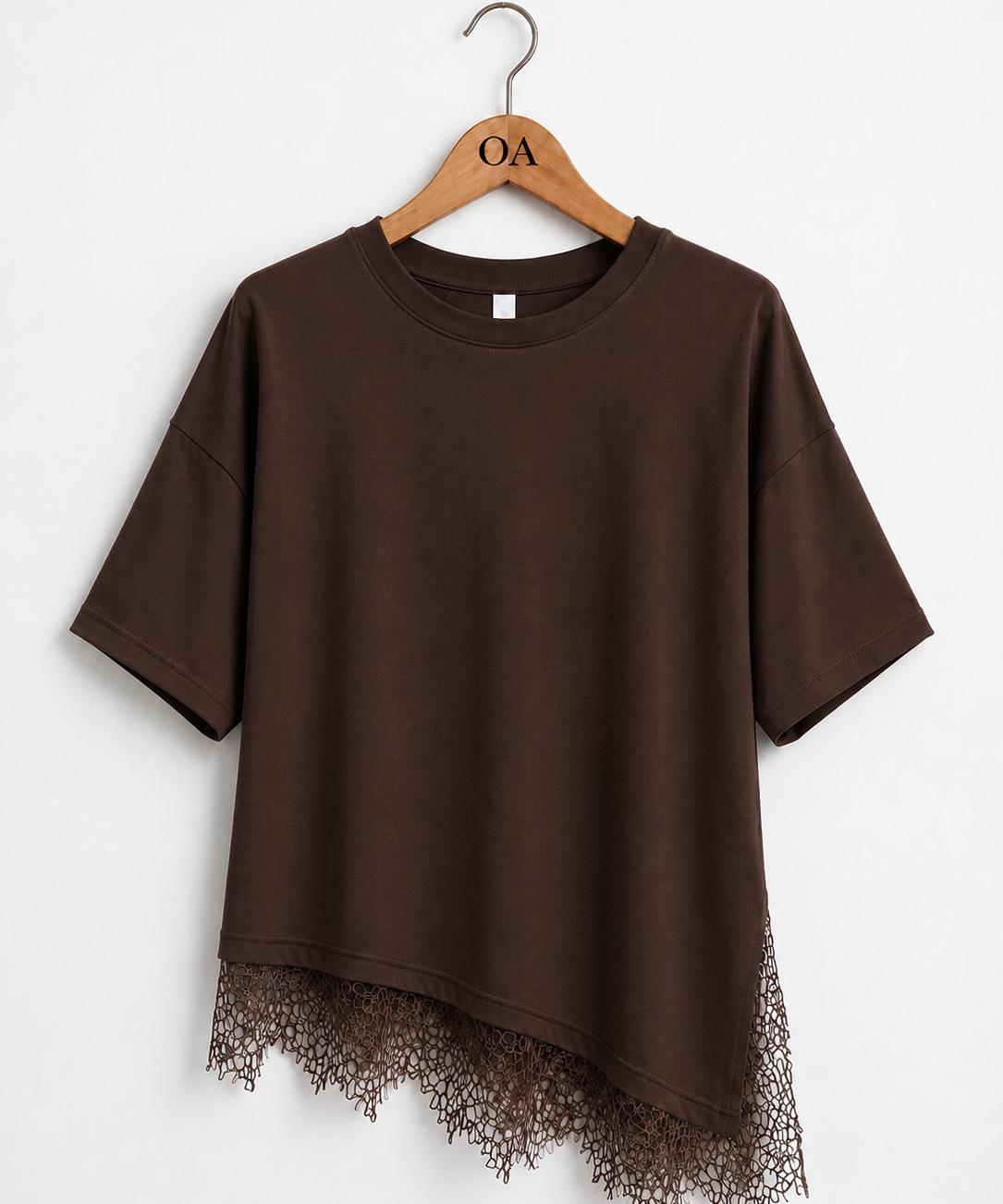T-shirt assimétrica Luna