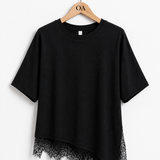 T-shirt assimétrica Luna