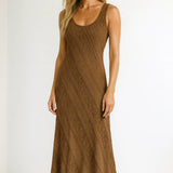 Vestido longo rendado Valentina