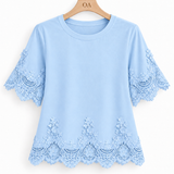 T-shirt Renda Dora