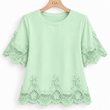 T-shirt Renda Dora