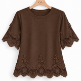 T-shirt Renda Dora