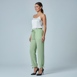 Calça amarração Leli