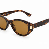 Óculos Lola Turtle com armação tartaruga e lentes âmbar