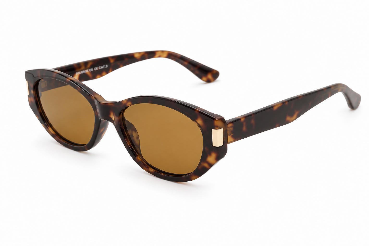 Óculos Lola Turtle com armação tartaruga e lentes âmbar