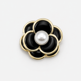 Broche Camélia mid