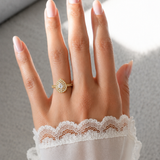 Anel Ravena Gold midi