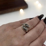 Anel Mikonos Baby Silver